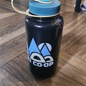 REI Co-op Black and Blue Water Bottle